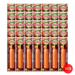 롯데햄 의성마늘 프랑크 70g 30개+5개 후랑크 소세지 편의점