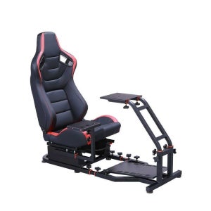 레이싱 게임 의자 스탠드 장비 카트 운전 시뮬레이션 1. 앞뒤관 002 검정 수동