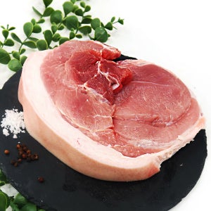 (배터짐) 국내산 참돈 냉장 껍데기있는 돼지 뒷다리살 1kg 두루치기 제육볶음 후지