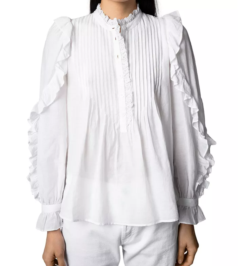쟈딕앤볼테르 톰보이 블라우스 Zadig & Voltaire Timmy Tomboy Blouse, Judo