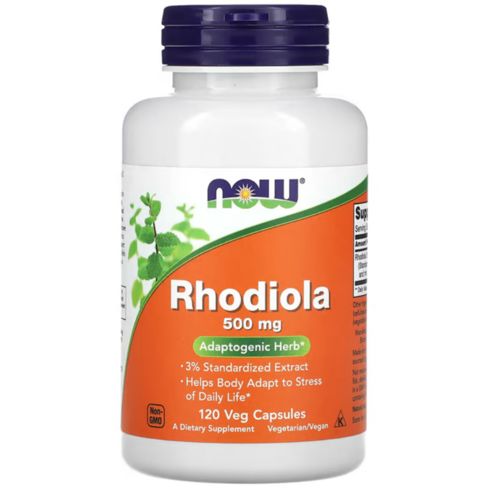 NOW Foods <b>Rhodiola</b> 로디올라 500mg 120정