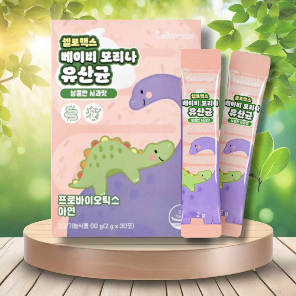 [약국전용] 셀로맥스 <b>베이비</b> 모리나 유산균 1개 어린이변비 비피더스균