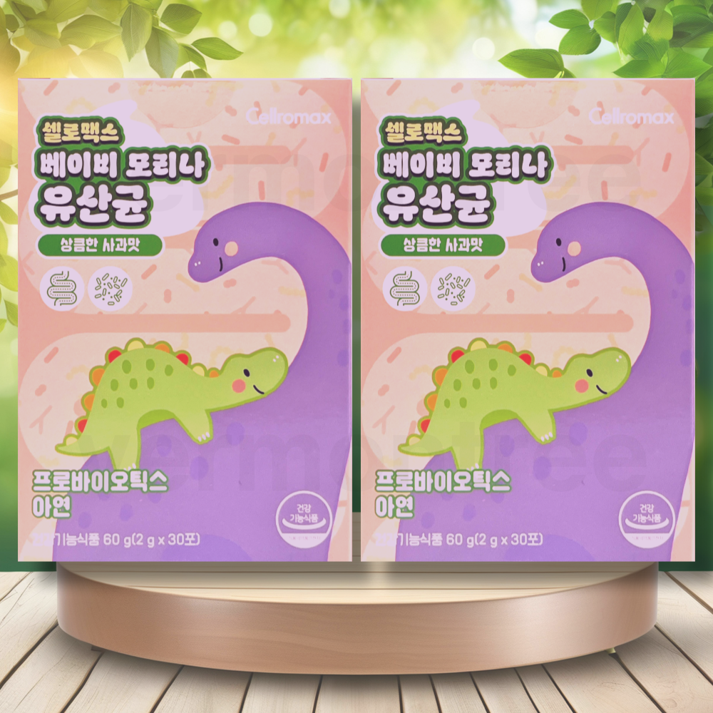 셀로맥스 <b>베이비</b> 모리나 유산균 2개 어린이변비 비피더스균