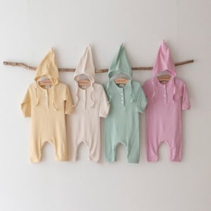 신생아 코스골지 슈트 세트 아기옷 여아 남아 실내복 100일 봄 가을 겨울 레모