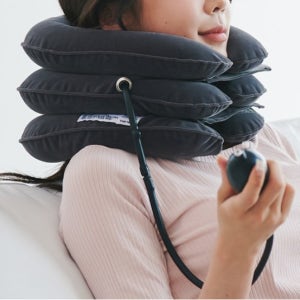 목견인치료기 가정용 스트래칭 디스크 목디스크보호대 1개