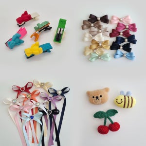 칠칠하다 베이비 집게핀 논슬립 흘러내리지않는 아기머리핀 유아 여자 아기 핀