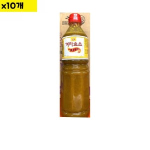 진웅 만능 액상 식당 양념 요리 코스트코 업소용 소스 겨자소스 매콤한맛 1kg 10개