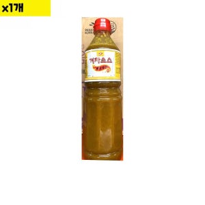 진웅 액상 식당 양념 요리 코스트코 업소용 만능 소스 겨자소스 매콤한맛 1kg 1개