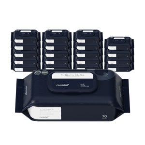 퓨어닷 아기 피부전용 로션 물티슈 (70매/20팩)