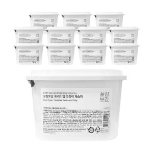 [대용량]살림보감 제습제 습기제거제 염화칼슘 화장실 옷장제습제 250g, 12개