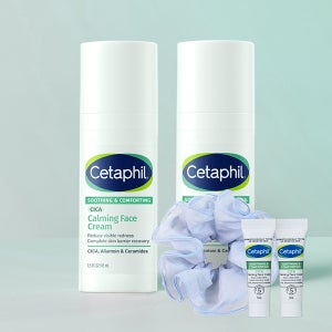 세타필 시카 고요 세라마이드 장벽크림 45ml 2개+10ml 2개+헤어스크런치