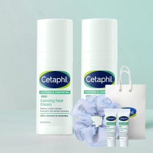 세타필 시카 고요 세라마이드 장벽크림 45ml 2개+10ml 2개+헤어스크런치