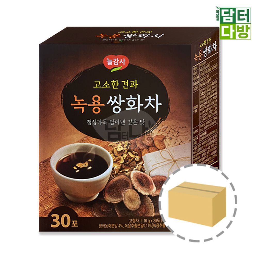 광야 고급 환절기 카페인없는 차세트 건강 전통 차 녹용쌍화차 스틱 16g 30개입 12개