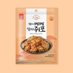 한진식품 철판에 메메 잘 구운 쥐포 48g, 1개