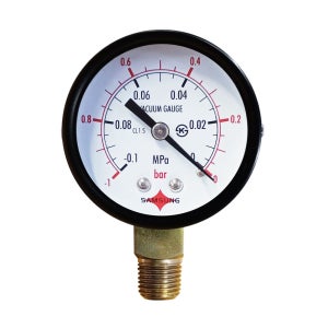 일반 진공계 A타입 50파이 -0.1MPa -1bar -1K