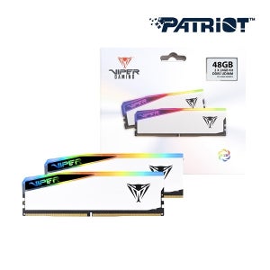 PATRIOT DDR5-6000 CL30 VIPER Elite 5 RGB 패키지 (48GB(24Gx2))