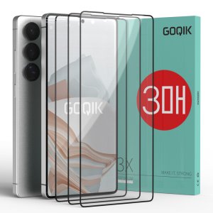 풀커버 안깨지는 강화 PMMA플러스 아크릴유리 액정보호 필름 갤럭시S25 플러스, 3매입