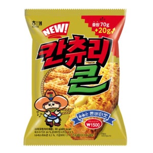 해태 칸츄리콘 90g x1개