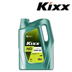 GS칼텍스 KIXX HD CH-4 10w-30 엔진오일 6L