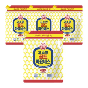 오뚜기 골드마요네스 스파우트팩 3.2kg, 4개