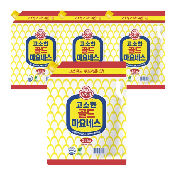 [슈퍼적립] [대용량 업소용] 오뚜기 골드마요네스 스파우트팩