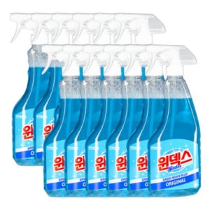 윈덱스 유리세정제 본품500ml x12개 (1박스)