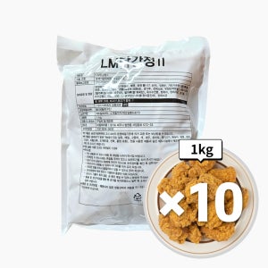 동해 LM닭강정 순살 치킨 가라아게 후라이드 1kg, 10개
