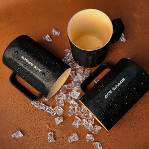 에이스스페이드 보냉보온 캠핑 세라믹 캠맥 머그컵