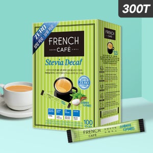 프렌치카페 카페믹스 스테비아 디카페인, 100개입, 3개