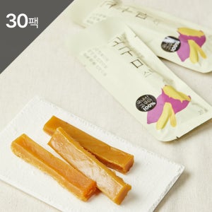 자연다움 간편하고 든든하게 고구마스틱 군고구마바 고구마말랭이 아기간식 20g, 30개