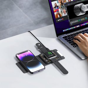 지갑형폴더블 3in1 무선충전기 FOLD-20