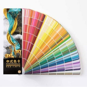 색상환 표 CMYK 먼셀 표준 색상표 카드