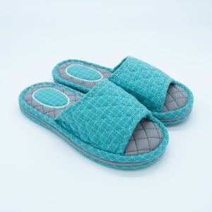 부드러운 착용감 3중 쿠션 거실화 면슬리퍼 커플실내화 층간소음방지