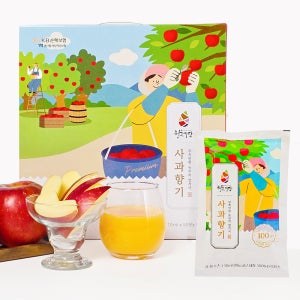 영주농부 생사과즙 100% 무첨가 무설탕 무정제수 50포 100포