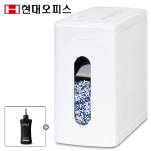 현대오피스 가정용 소형 저소음 문서세단기 파쇄기 PK-910CX + 오일 종이 문서