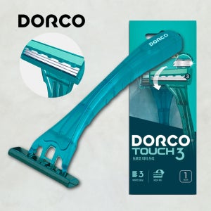 도루코 터치3 3중날 일회용면도기 터치쓰리 1개입 개별포장