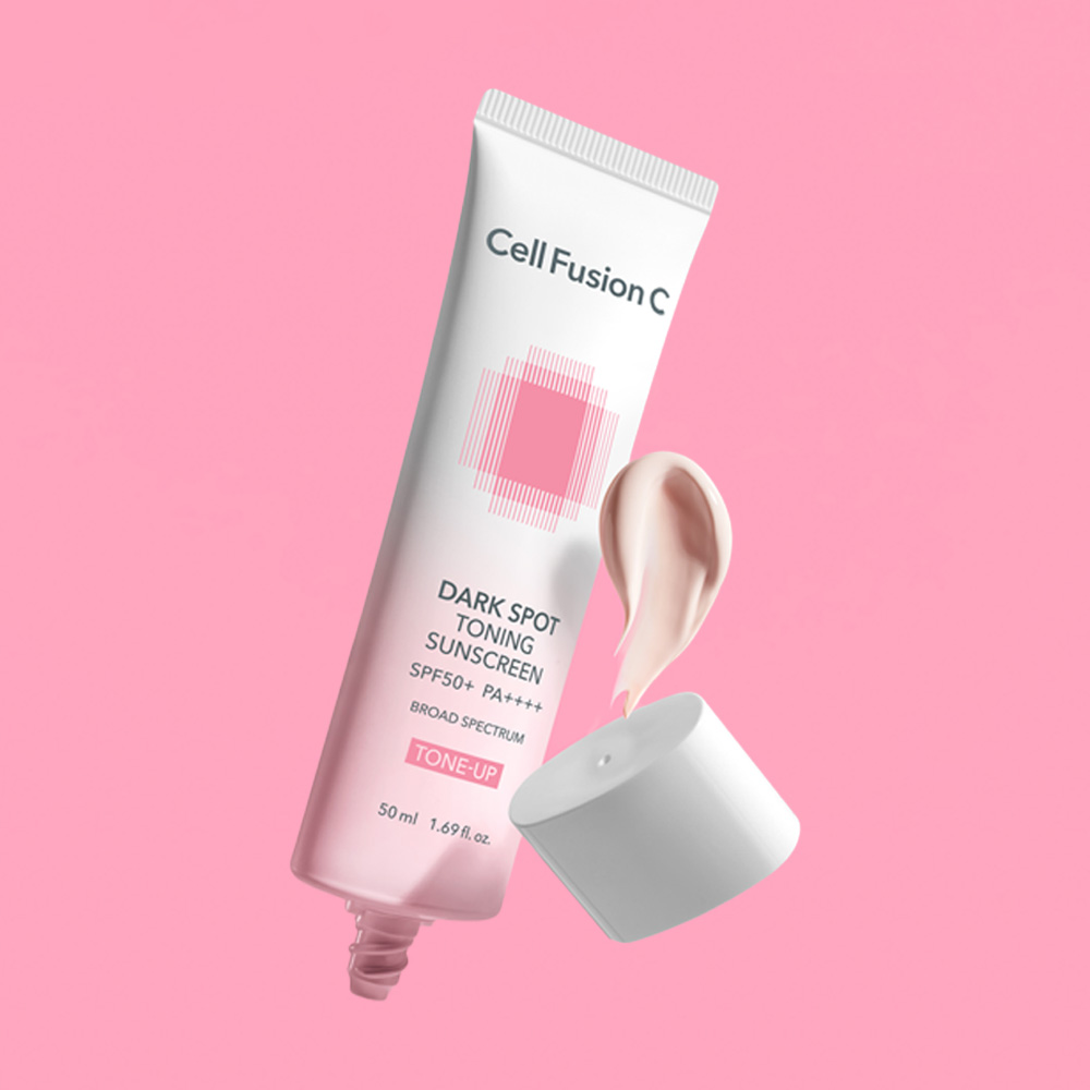 잡티 토닝 썬스크린 50ml SPF50+ PA++++ / 자연스러운 밀착 톤업 베이스 선크림