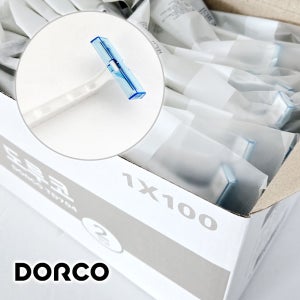 도루코 2중날 일회용면도기 개별포장 업소용면도기 TD704 100개입