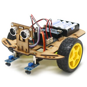 AI 아두이노 코딩 자율주행 RC카(블루투스 모듈 포함) 초등 과학 교과서 실험 만들기 키트