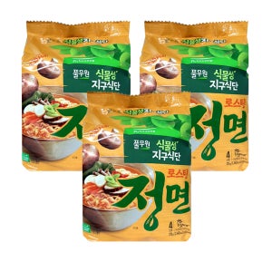 풀무원 로스팅 정면 376g 1봉지 (94g x 4개입) x 3개