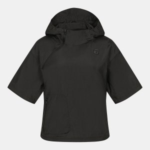 [엑셀러]25SS 여성 후드 반팔 아노락 점퍼 TWJUO6201-199