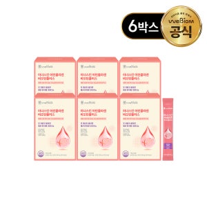 위바이옴 이너스킨 어린콜라겐 비오틴플러스 30포, 6개