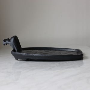 SG 업소용 고기불판 국산 삼겹살 주물 구이판 거북선 고박사 VV 390mm