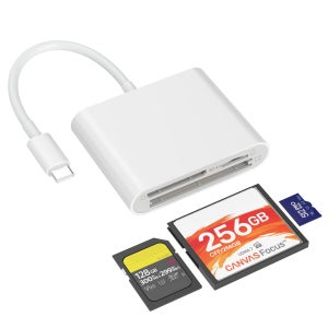 C타입 CF카드 SD MicroSD 멀티 리더기 TF CFexpress 마이크로