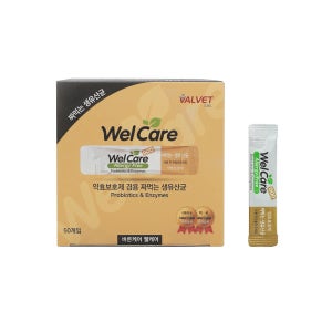 웰케어도그 약효보호제 짜먹는 강아지 겔유산균 50포, 1개
