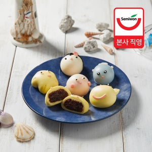 세미원 바다친구들 찐빵 (25g x 40개입) 1kg, 10개