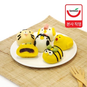 세미원 숲속친구들 찐빵 (25g x 40개입) 1kg, 10개