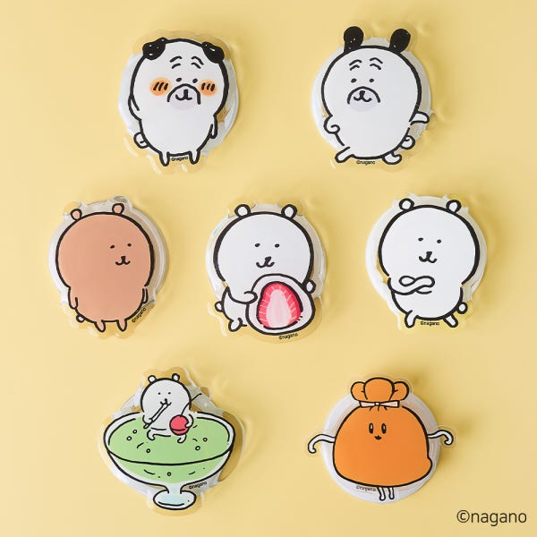 귀여운 캐릭터 아크릴 아이폰 갤럭시 맥세이프 그립톡 농담곰 딸기 찹쌀떡 스마트톡