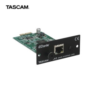 정품 [TASCAM] 타스캠 IF-DA2 SS-R250N/SS-CDR250N을 위한 2in/2out Dante 옵션 카드