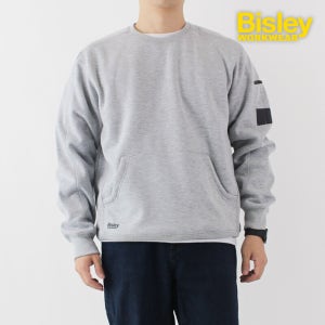 비즐리 BK6723 남성 맨투맨 워크 플리스 크루넥 맨투맨 체육복 작업복